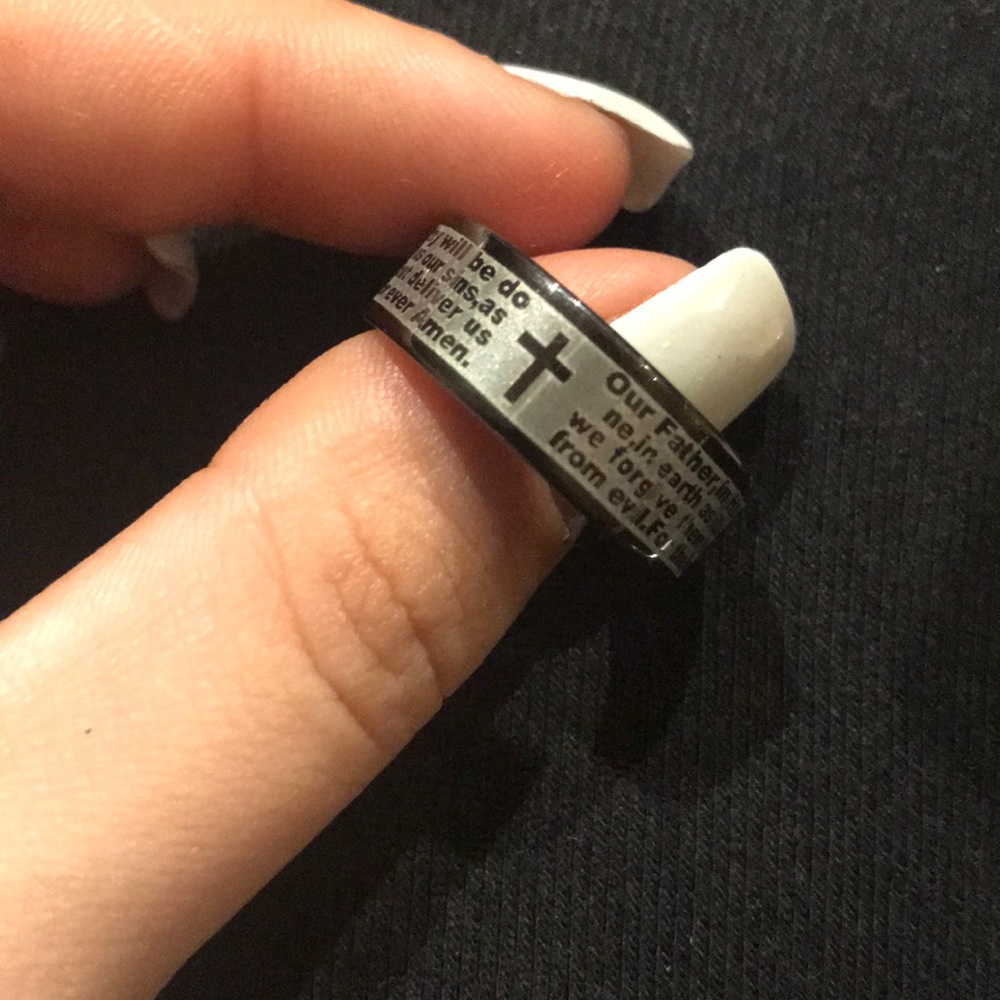 Gods prayer ring
